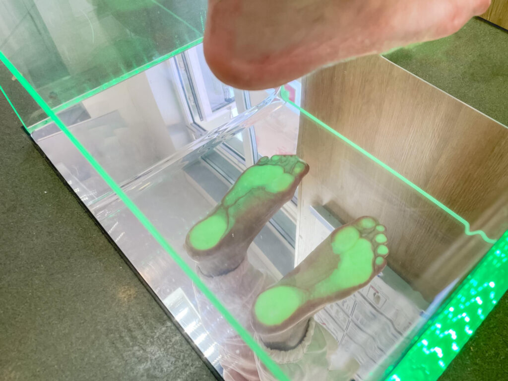 analyse 3D des pieds